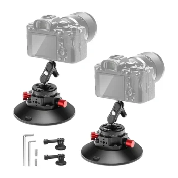 Neewer CA0132 6" Suction Cup Mount, 2-Pack