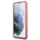 Guess GUHCS22MLSLMGFU Silicone Case for Galaxy S22+ S906, Fuchsia
