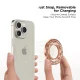 Tech-Protect MMR200 MagSafe Magnetic Phone Ring Holder with Crystals - Pink