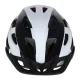 Ikonka Rallex Bicycle Helmet, Size L (58-62 cm), Black/White