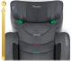 Nukido Louis Soft Child Car Seat 15-36 kg Isofix, Grey