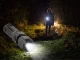 Rechargeable Tactical LED Flashlight with Zoom XPE LED, Black