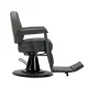 Barber Chair Gabbiano Bruno Grey with Grey Base
