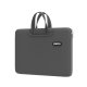 BWOO 14 Inch Laptop Sleeve with Handle Protective Neoprene Case, Grey