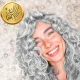 Bakalu Glitter Hair Color Spray, White, 250 ml