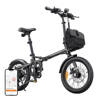 ENGWE ZIP 250W 16" Folding Electric Bike (Gray)