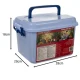 Kruzzel 00024816 Animal Figures Set with Case (48 Animals)