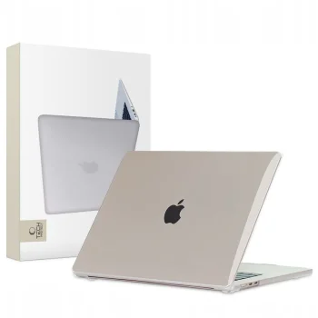 Tech-Protect SmartShell Case for MacBook Air 15" M2 / M3 (2023-2024), Transparent