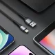 3mk Hyper Cable N-SERIES USB-A to Lightning Cable 1m 12W, Black