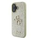Guess Fixed Glitter Big 4G Case for iPhone 16 Plus Gold