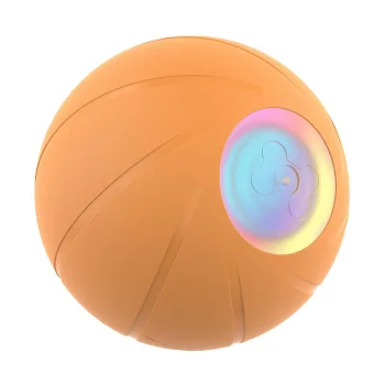 Cheerble Ball Sensor Play Ball Toy for Dog Cat, Orange