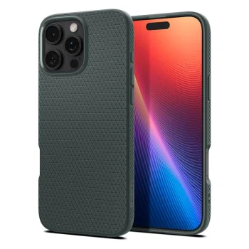Apple iPhone 16 Pro 6.3'' Spigen Liquid Air TPU Case Cover, Green