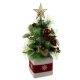 Pre-Decorated Tabletop Artificial Christmas Tree 45cm Ruhhy 22591