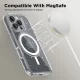 Tech-Protect iPhone 16 Pro Max Case FlexAir Hybrid MagSafe, Clear