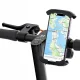 Bike Phone Mount Baseus QuickGo Series for Motorcycle & Bicycle Handlebar, black