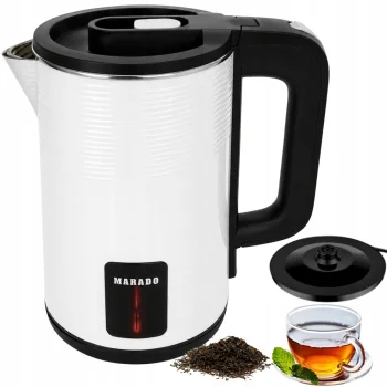 Cordless Electric Kettle 1.4L 1500W, White