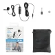 BOYA BY-M1 Wired Lavalier Microphone, 6 m Cable, Black