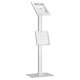 Maclean MC-476W Floor Stand for 9.7\"-11\" Tablets, White