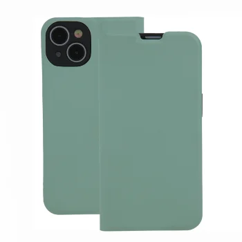 Samsung Galaxy A25 5G (A256E) Smart Soft Book Case Cover, Light Green