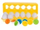 Educational Eggs Puzzle Numbers Montessori Sorter Toy, 12 pcs