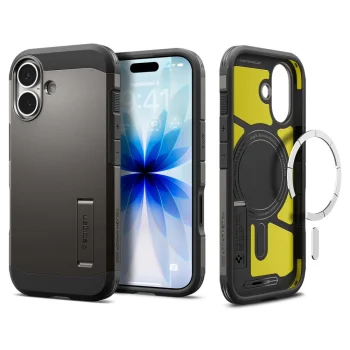 Spigen Tough Armor "T" MagSafe Phone Case Cover iPhone 17 - Gray