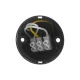 Maclean MCE360 B Surface Mounted Spotlight GU10, 55x130mm, Black