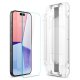 Apple iPhone 15 Pro 6.1\'\' Spigen Glas.tr ”ez Fit” Tempered Glass 2-Pack
