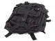 Tactical military backpack survival 30L, black