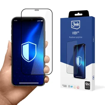 Apsauginis stiklas 3mk VibyGlass telefonui Apple iPhone 12 / 12 Pro, 1 vnt.