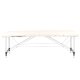 Activfizjo Komfort Folding Massage Table, Aluminum, 2 Sections, Cream