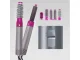 5-in-1 Hair Styler Set (Hair Dryer, Straightener, Curler), Grey-Pink