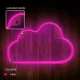 Cloud Neon Sign Neolia NNE25 for Wall Decor, Pink