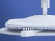 Square Flat Mop with Spin Bucket and Microfiber Pad
