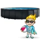 Intex Ultra XTR Frame Pool 732 x 132 cm 26340ND with Sand Filter Pump and Accessories