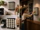 Coffee Capsule Holder, Wall / Freestanding Stand, 20 pcs, Black