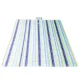 Waterproof foldable beach and picnic blanket 200x200 cm, blue