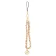 Guess Chain Metal 4G Charm Phone Strap, Pink