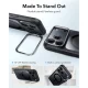 ESR Classic Hybrid Kickstand MagSafe Case for iPhone 18 Pro Max / 17 Pro Max, Clear Black