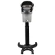 Gabbiano 408D Standing Hair Steamer Sauna with Active Ozone 700W, Grey