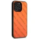 Karl Lagerfeld Perforated Allover Case for iPhone 13 Pro Max, Orange