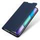 Xiaomi Redmi 10 DUX DUCIS Skin Pro Auto-absorbed Leather Cell Phone Case Cover, Blue