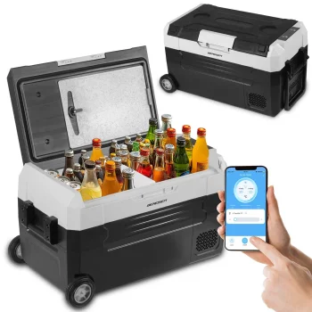 Berdsen Icemax 400 Compressor Car Fridge 32 L, Black