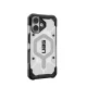 UAG Pathfinder Clear MagSafe Phone Case Cover iPhone 17 - White and Gray