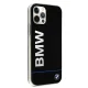 BMW Signature Printed Logo Hardcase for iPhone 12 / 12 Pro - Black