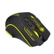 Wozinsky WMGB-1181 Wireless Optical Gaming Mouse 3200 DPI - Black/Yellow