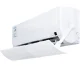 Air Conditioner Deflector AG719B with Vents, White