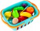 Kids Toy Dishes and Basket with Cutting Fruits and Vegetables