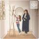 Massido MS-869 Metal Coat Rack with Shelf
