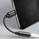 Baseus USB-C to 3.5 mm Female Adapter 24 bit 48 KHz, Black