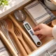 Digital Kitchen Spoon Scale LCD, 300 g / 0.1 g, Black and Silver